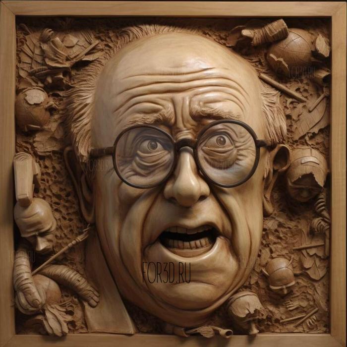 ralph steadman 2 stl model for CNC